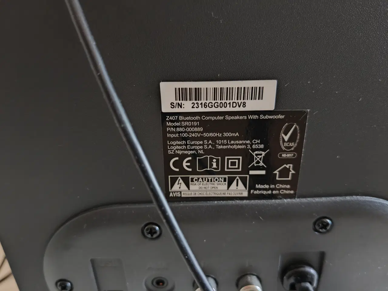 Billede 1 - Logitech Z407 computerhøjttalere