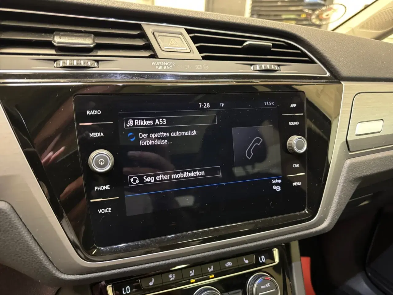Billede 10 - VW Touran 1,6 TDi 115 Comfortline DSG 7prs