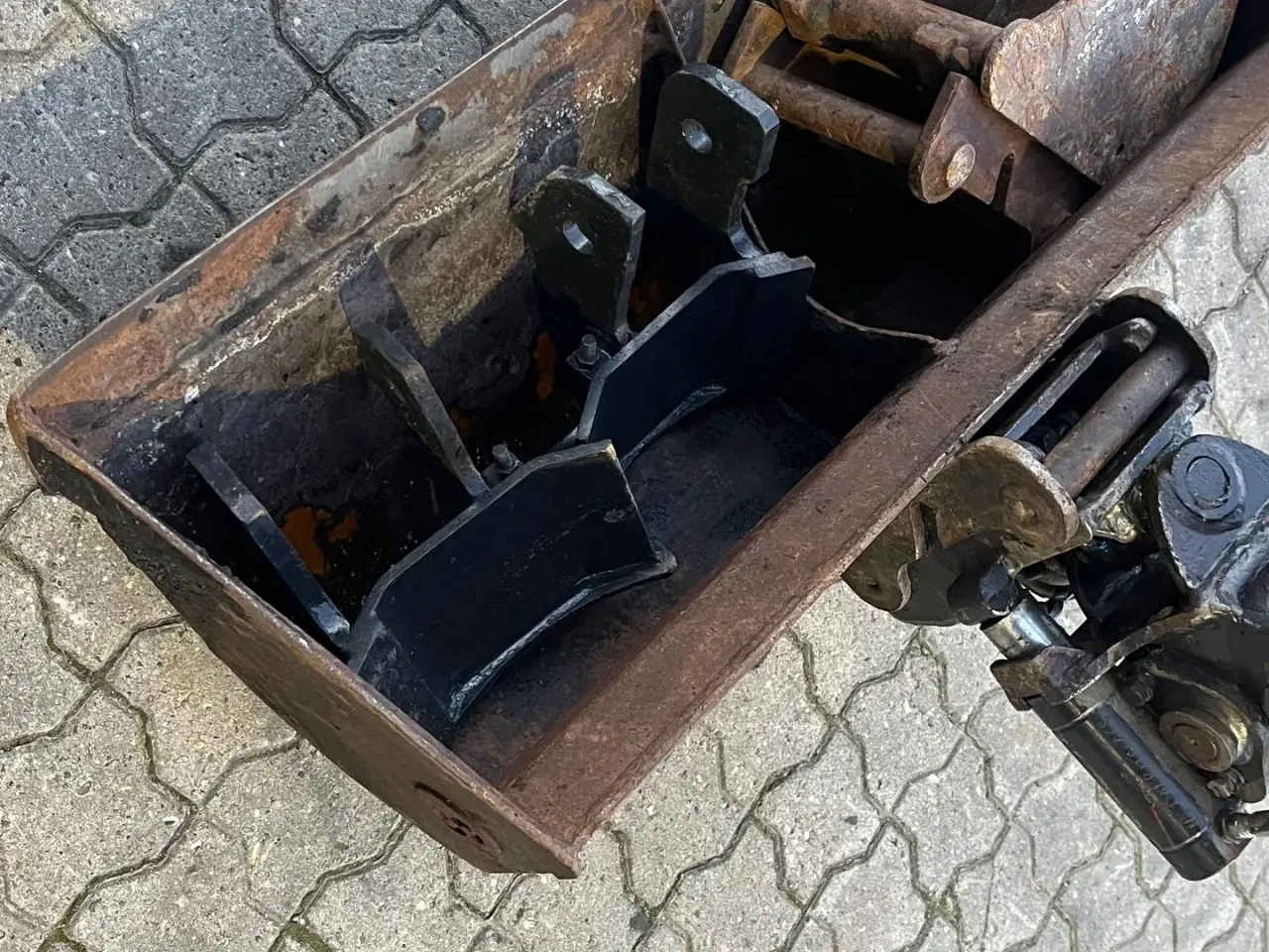 Billede 5 - Kubota KX016-4 Tiltman med hydraulisk skovlskifte