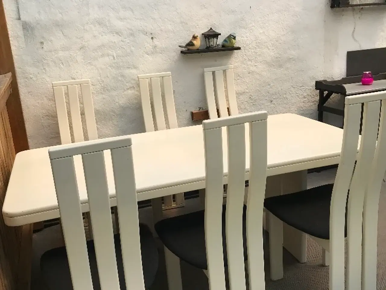 Billede 1 - Spisebord & 6 stole  