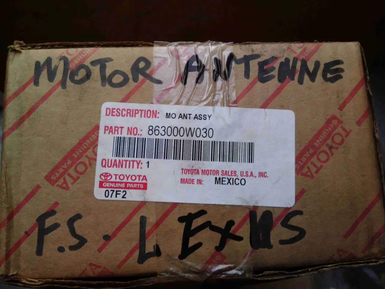 Billede 4 - Lexus, motor antenne, år 99-03 RX300