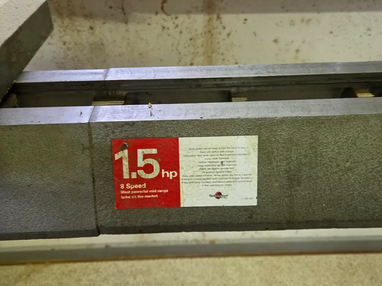 Billede 5 - Trædrejebænk. Nova 1624/44