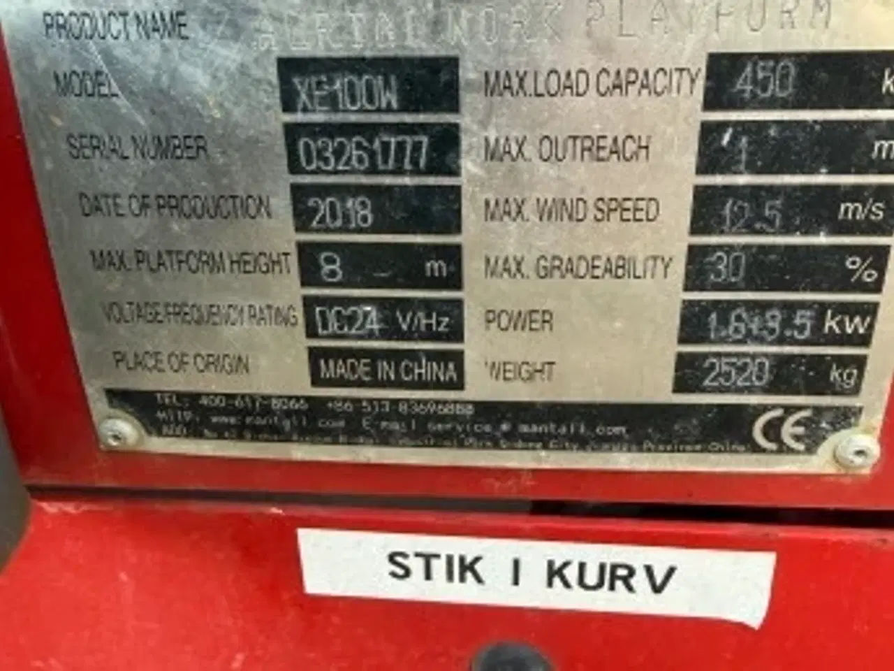 Billede 5 - 10m Saxlift 