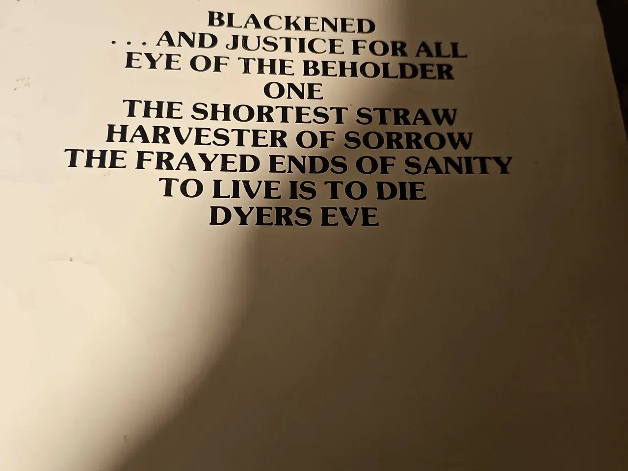 Billede 5 - Metallica Kill ’Em All & ...and Justine for all no