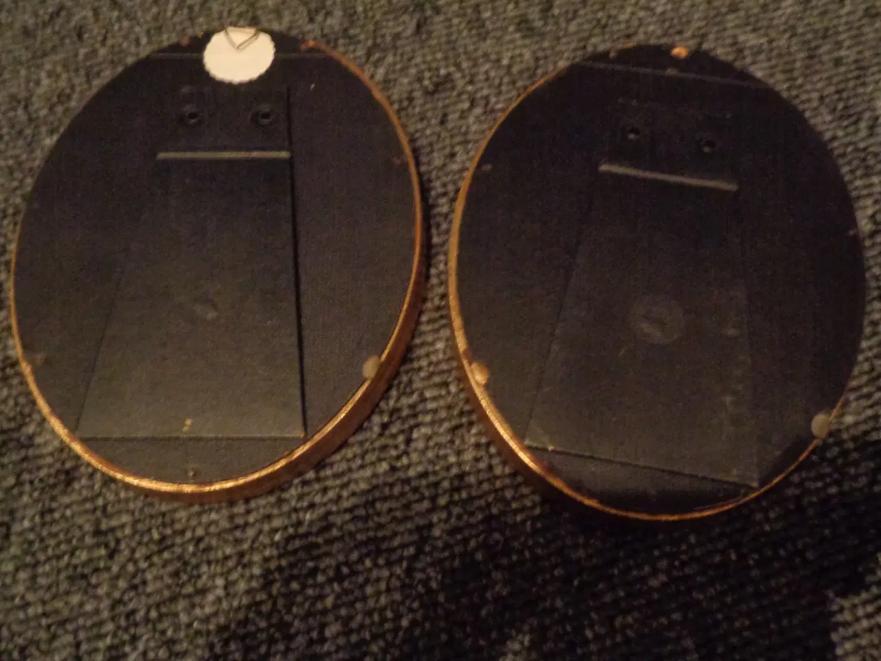 Billede 3 - Ovale rammer med buet glas 