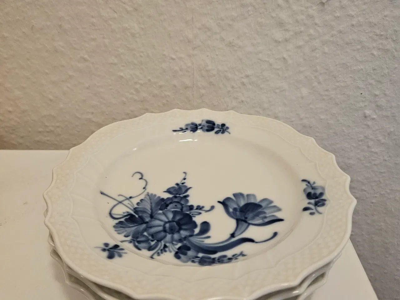 Billede 1 - Royal Copenhagen Blå Blomst tallerkener 