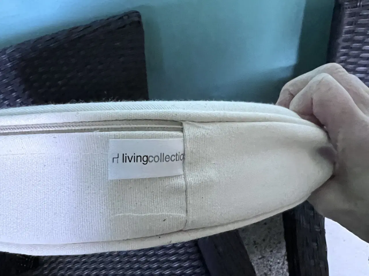 Billede 8 - To flotte havestole med tykke hynder