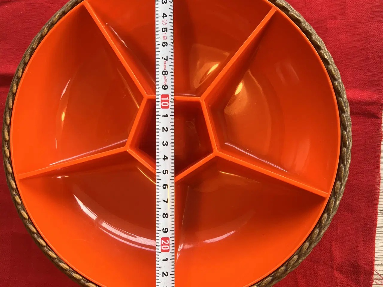 Billede 2 - Retro snackskål i plast. 