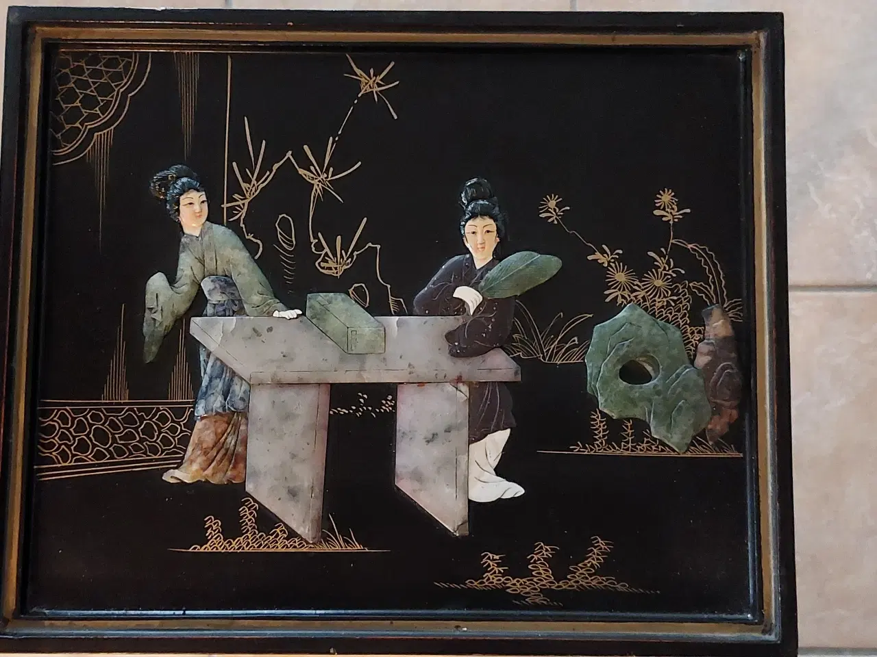 Billede 3 - 2 kinesiske indskudsborde