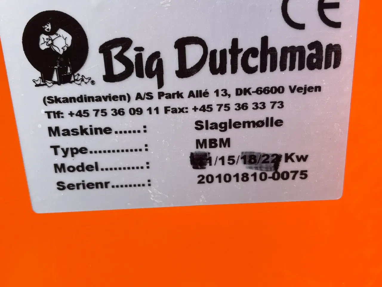 Billede 8 - Big dutchman slaglemølle