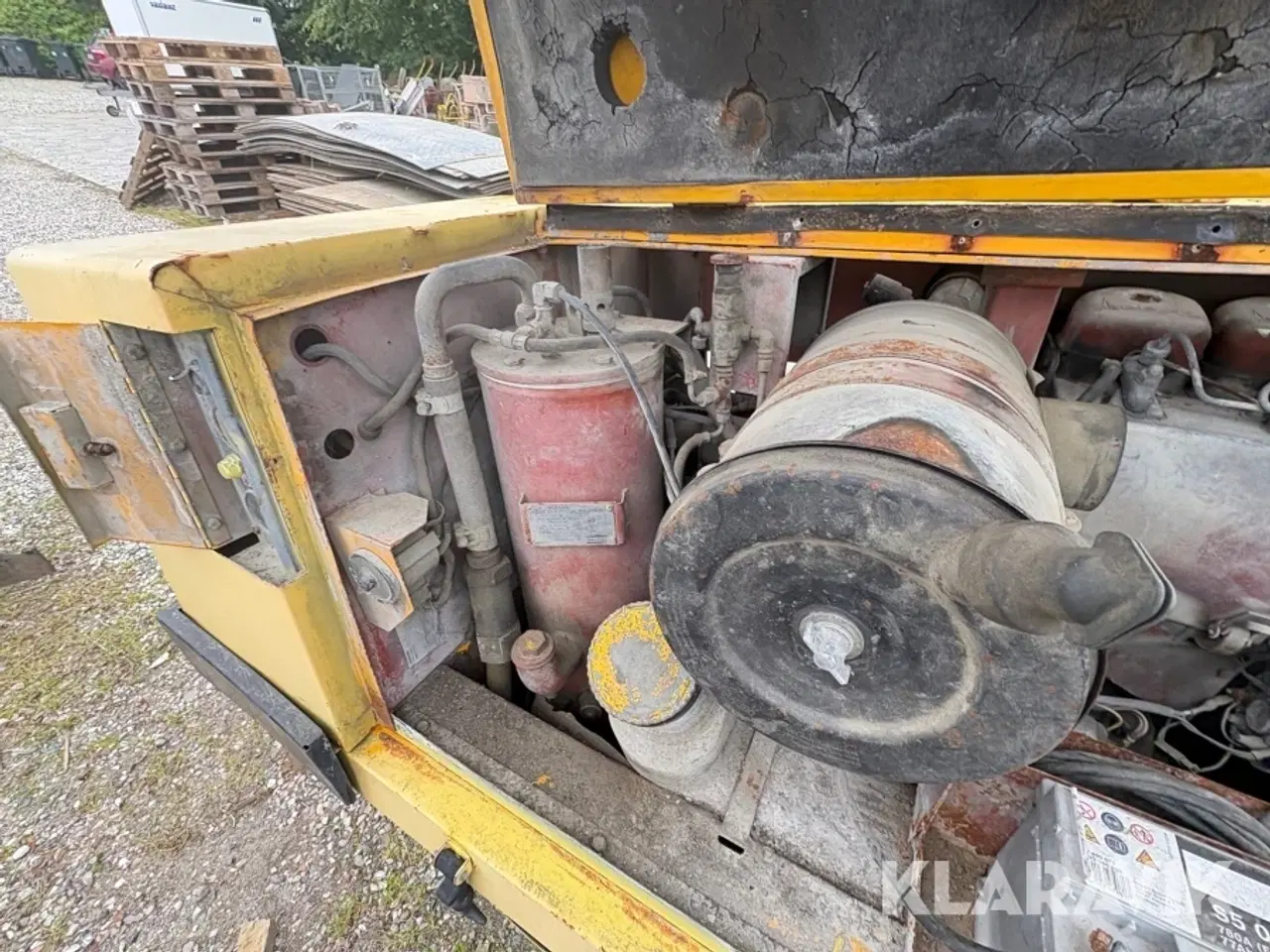 Billede 12 - Betonkanon med kompressor Putzmeister / Atlas Copco XAS 60