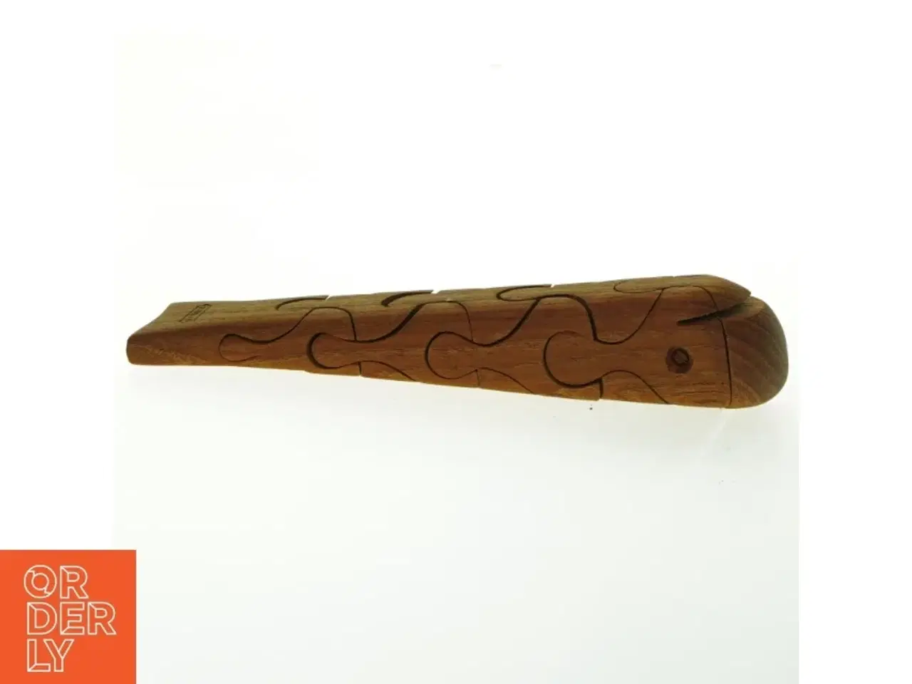 Billede 2 - Hval 3D træ puslespil fra Trip Trap (str. 24x5 cm)
