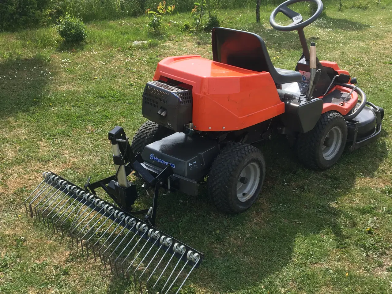 Billede 5 - Husgvarna Frontklipper Knækstyret 