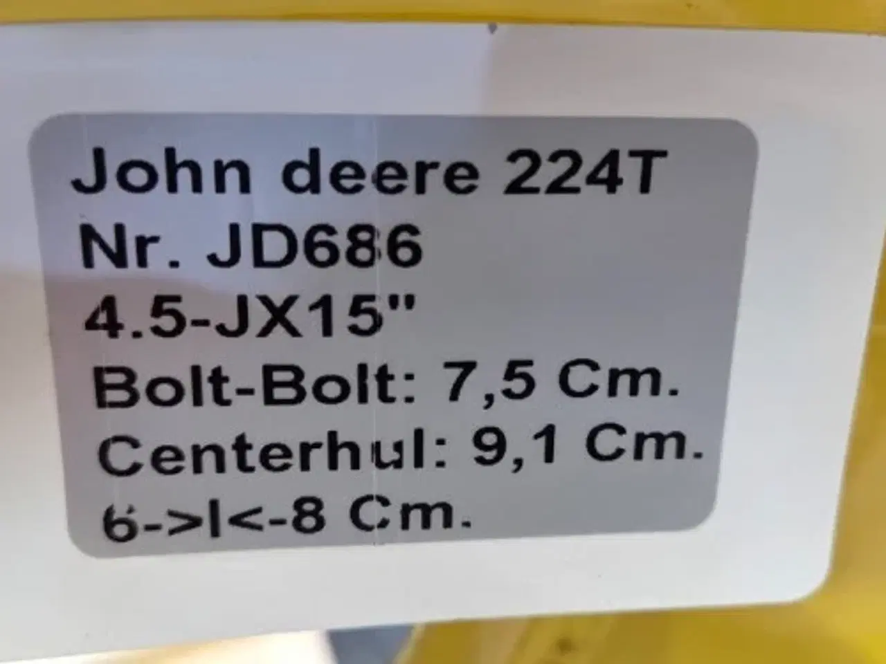 Billede 4 - 15"   4.5-JX15