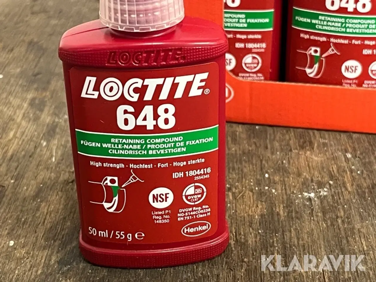 Billede 2 - Lejesikring LOCTITE 648 12x50 ml