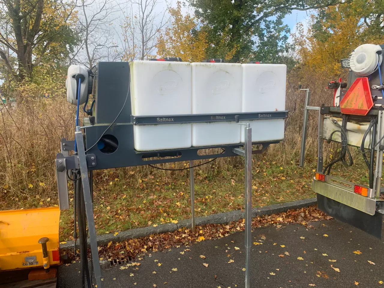 Billede 7 - 2 x væskespreder saltspreder saltnex