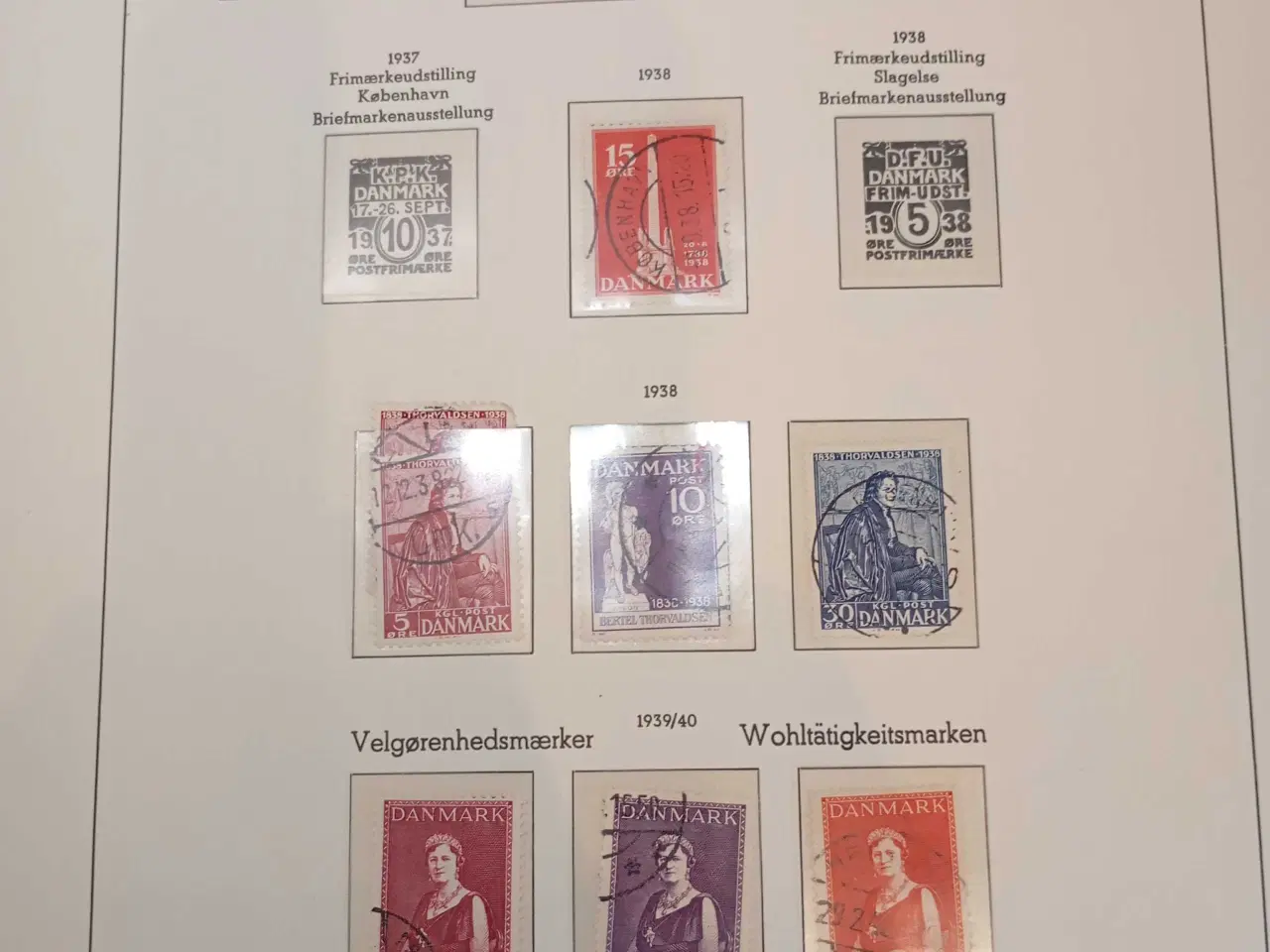 Billede 8 - Briefmarken Frimærke album DK