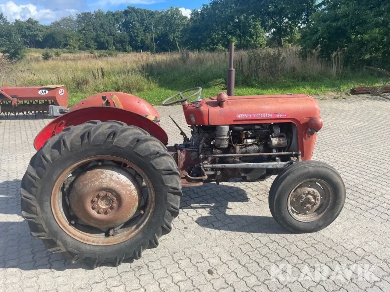 Billede 6 - Veterantraktor Massey-Ferguson 35