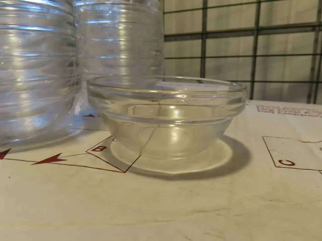 Billede 4 - 12 stk. små glasskåle, ARCOROC 70 mm.