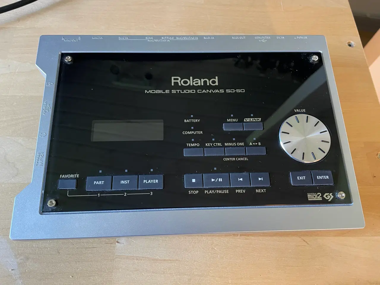 Billede 1 - Roland Sound Module -Mobile Studio SD-50