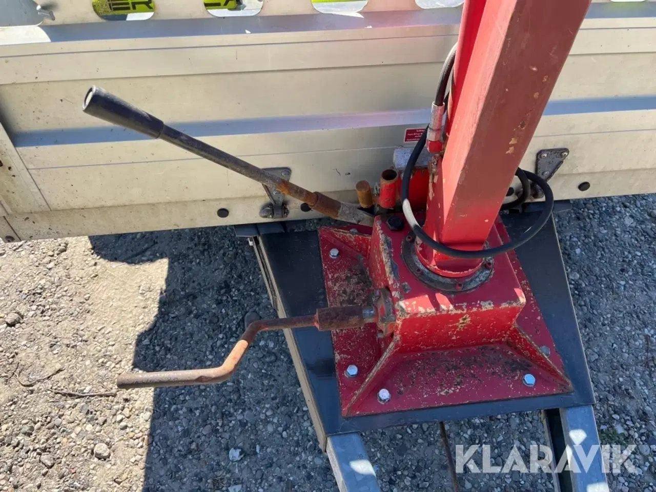 Billede 11 - Boogietrailer Humbaur 2000kg - med kran