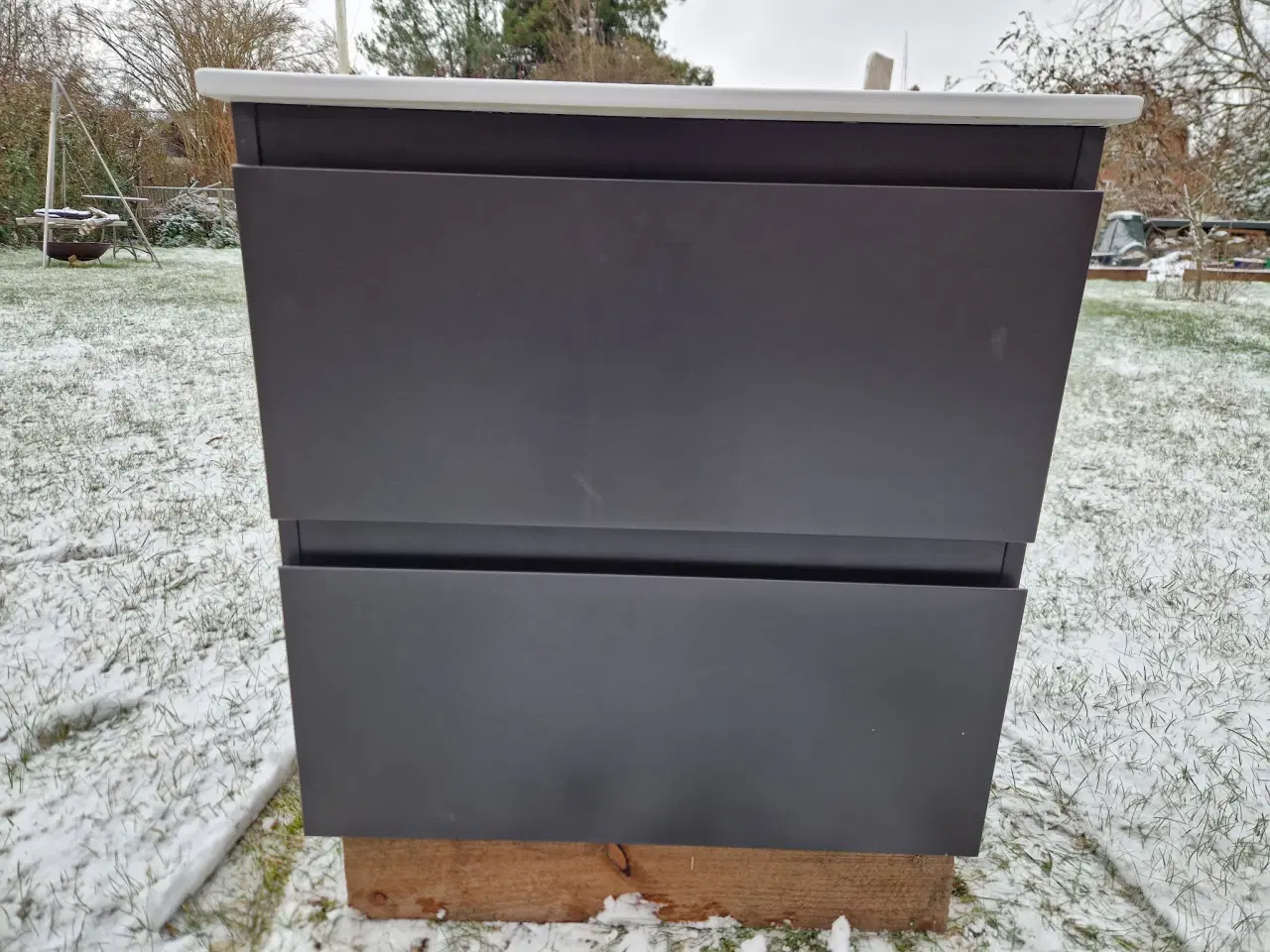 Billede 6 - NY PRIS - Vaskeskab med porcelænsvask