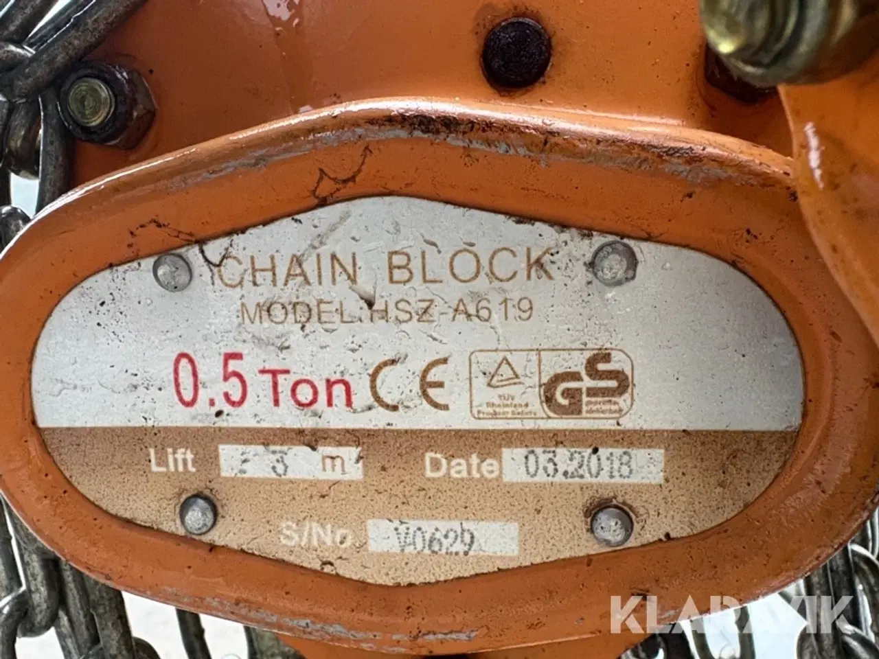 Billede 10 - Bageplade til storskærm - Inklusiv 2 x 0,5 tons talje