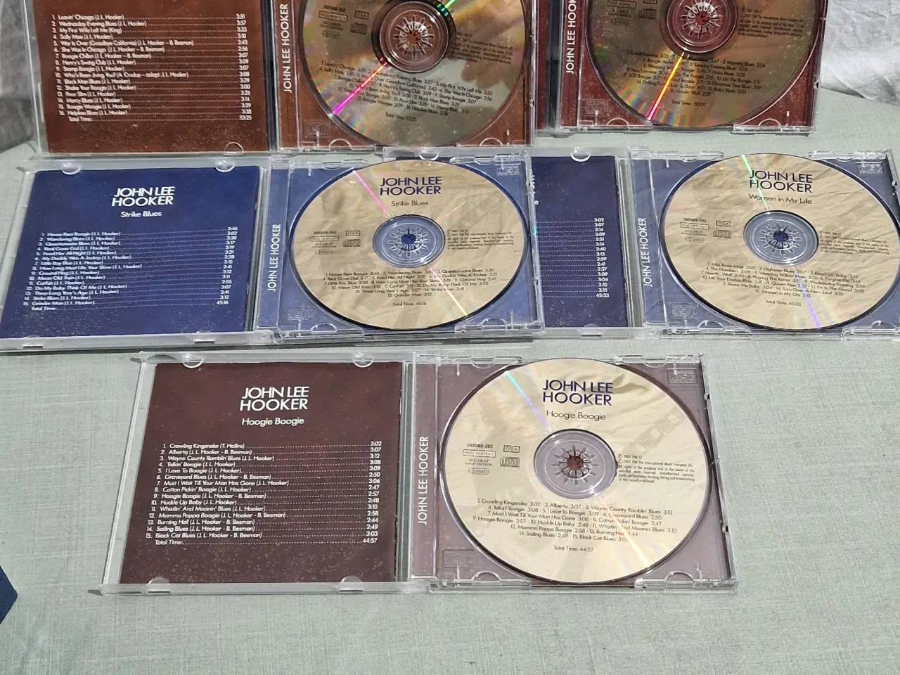 Billede 7 - John Lee Hooker - Portrait - 10 CD-Box - Past Perf