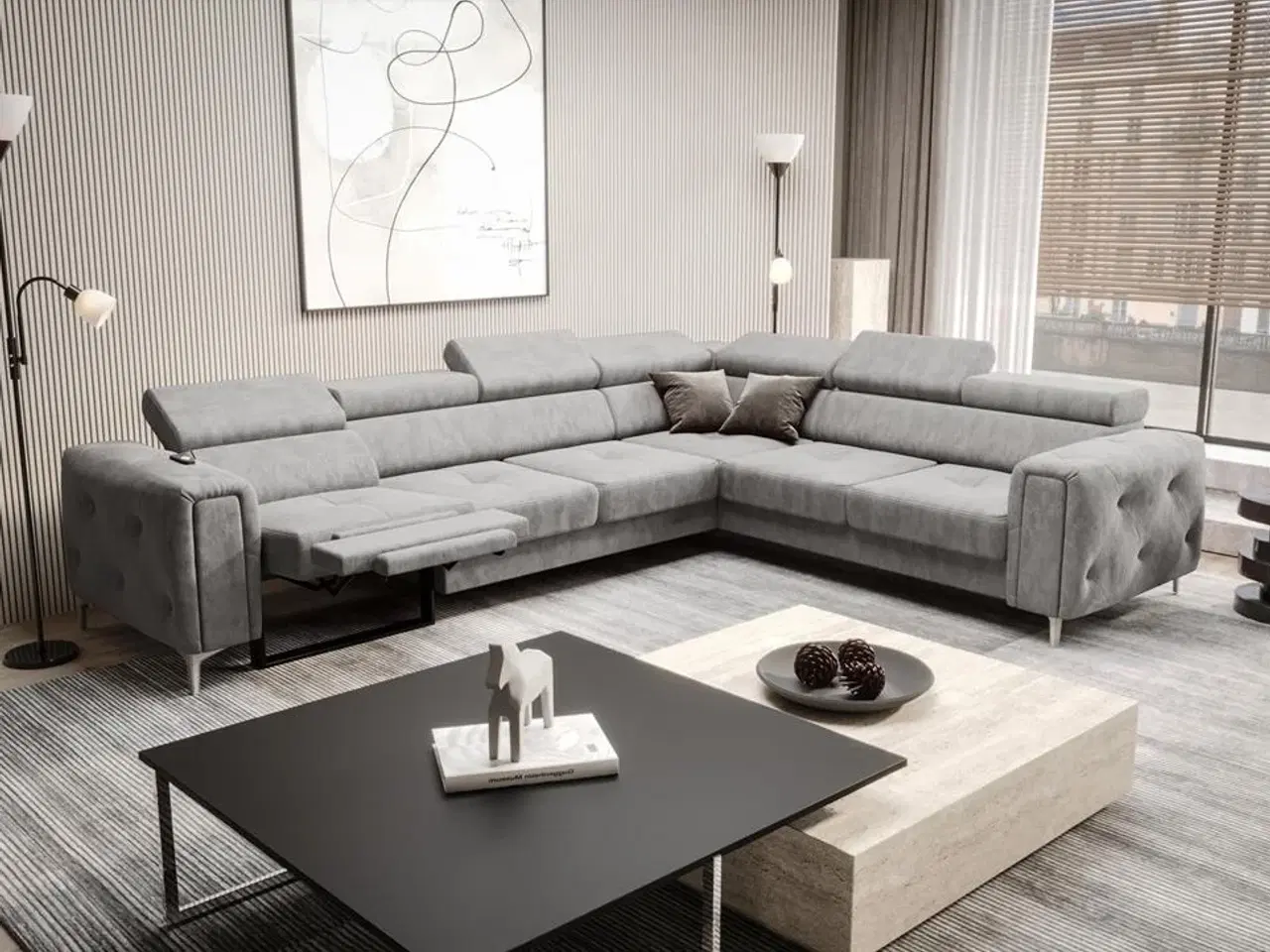 Billede 3 - ORIONIS MAX RELAX HJØRNESOFA 335×255