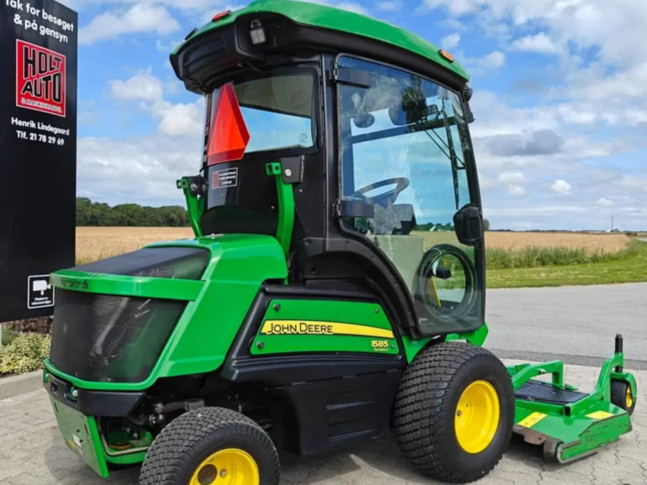 Billede 3 - John Deere 1585 TerrainCut m. 72" Fastback klippebord