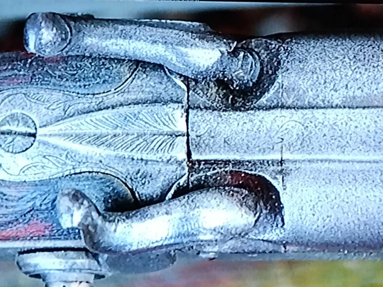 Billede 4 - perkussionsgevær dobbelt løbet