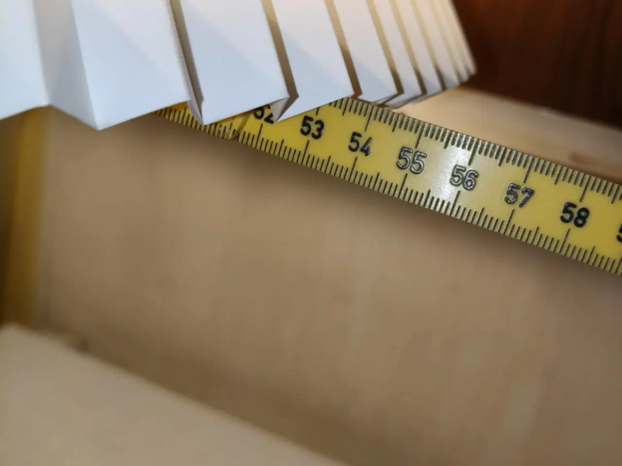 Billede 7 - meget stor gamle lampe med le klint skærm