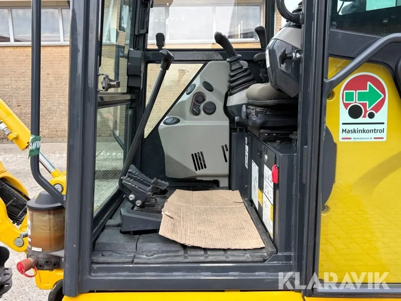 Billede 10 - Minigraver Komatsu PC 20 R-5 med skovlpakke