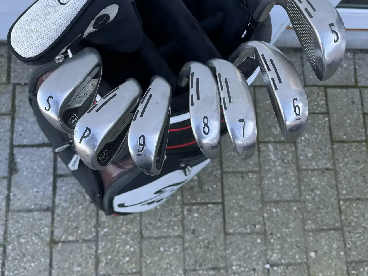 Billede 3 - Komplet jernsæt og bag.