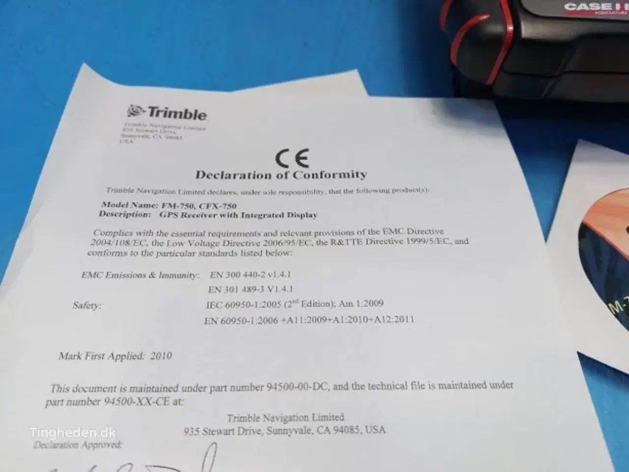 Billede 7 - Trimble GPS FM-750 Med Monitor 94500-00-DC