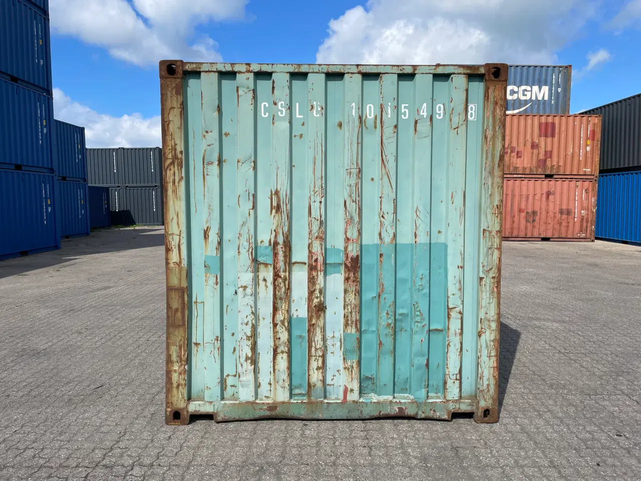 Billede 4 - 20 fods Container- ID: CSLU 101549-8