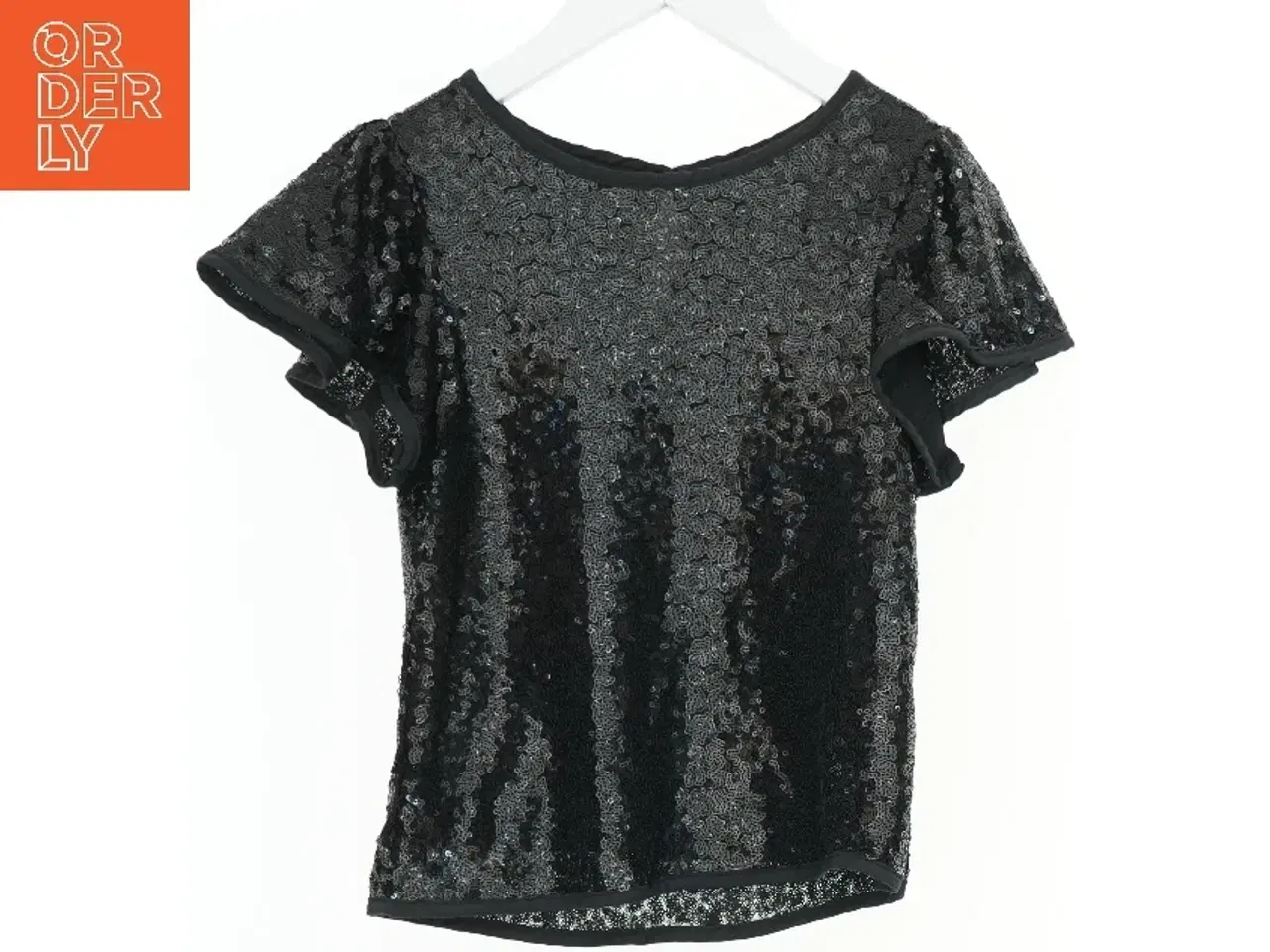 Billede 1 - Paillet T-shirt fra H&M (str. 128)