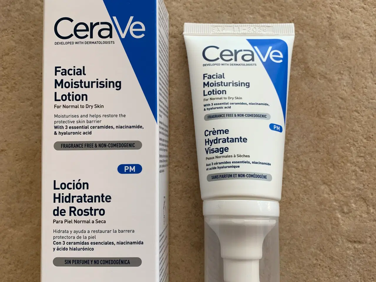 Billede 3 -  Cerave facial moisturising lotion 52 ml 