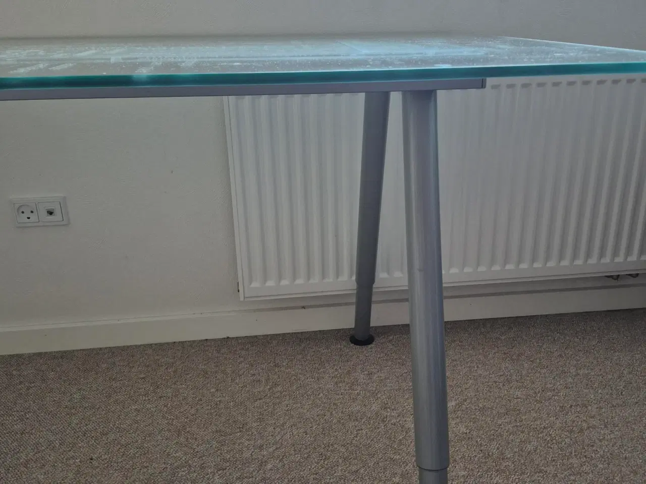 Billede 4 - Glas skrivebord