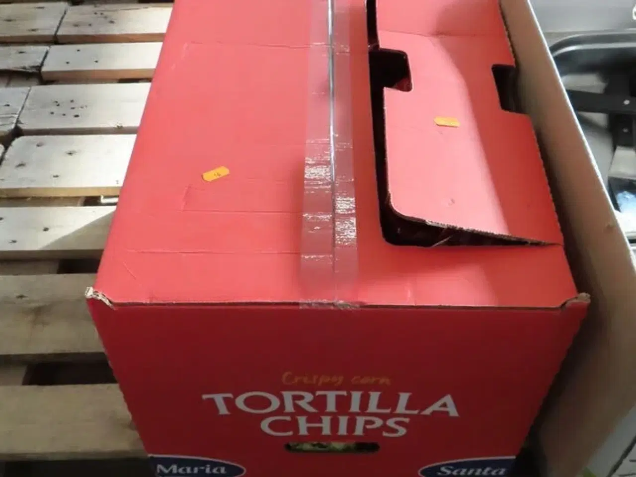 Billede 1 - 12 ps. Tortilla chips salted SANTA MARIA