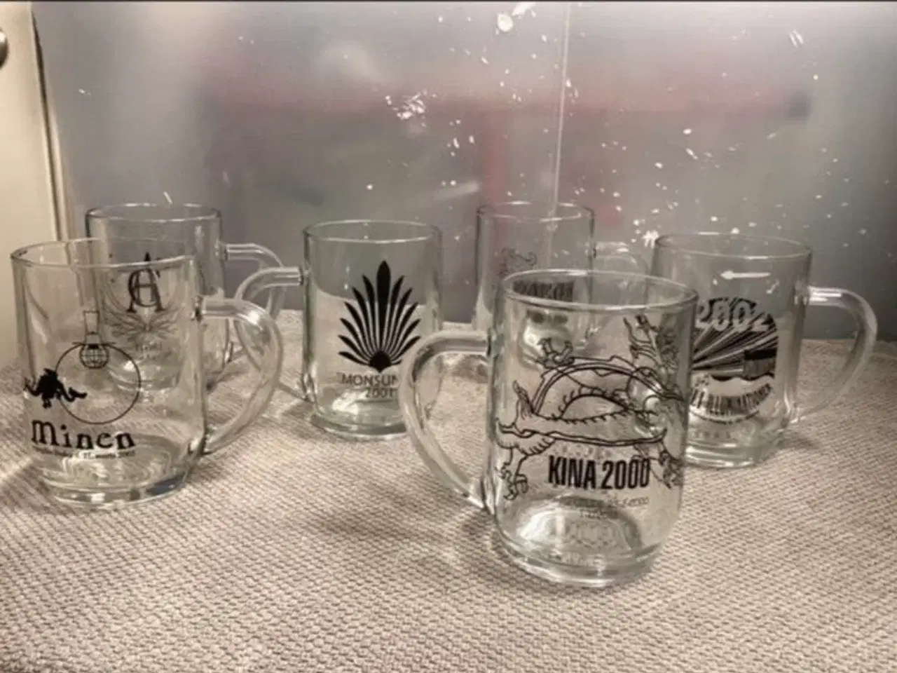 Billede 1 - 6 styk Tivoli års glas