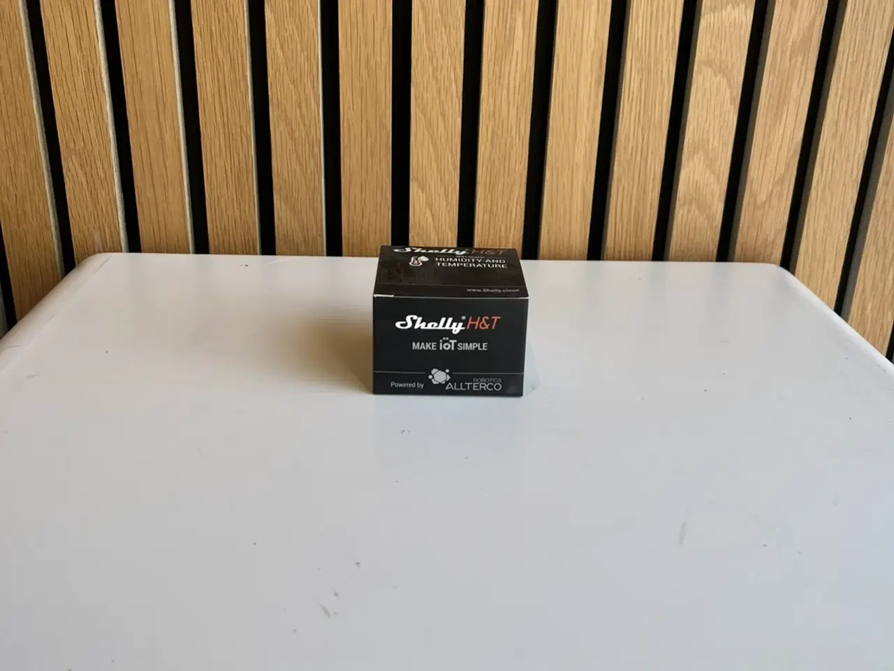 Billede 1 - Shelly H&T – Smart Wi-Fi Temperatur- & Luftfugtigh