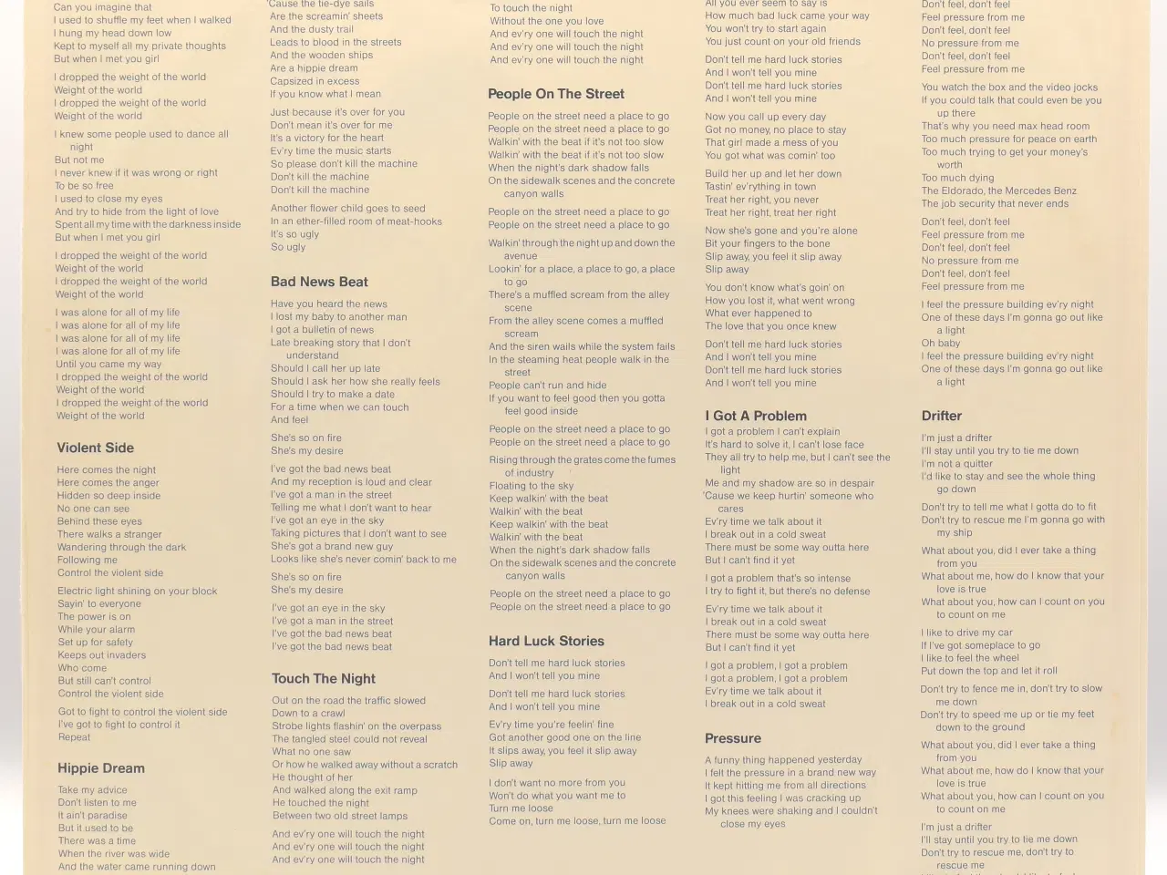 Billede 4 - Neil Young - Landing On Water - CAN 1986 EX/VG+