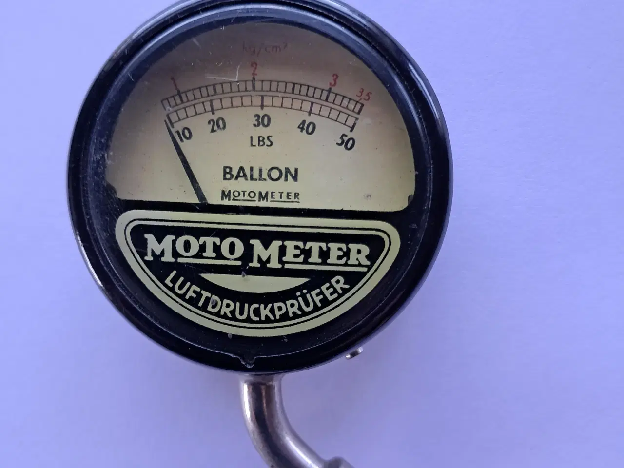 Billede 1 - DÆKTRYKSMÅLER  MOTOMETER RETRO