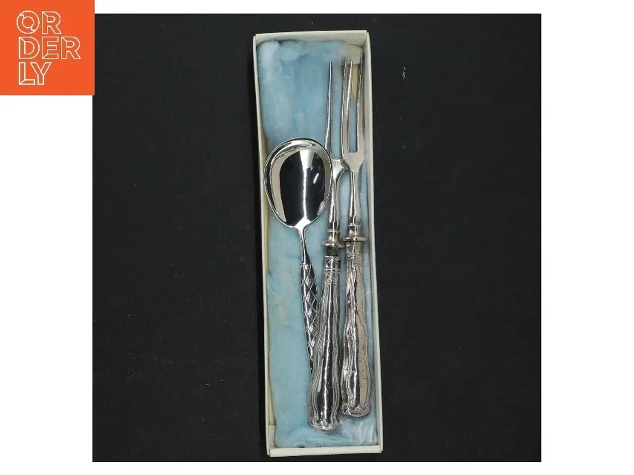 Billede 4 - Sølvbestikssæt (str. 17 cm. og 13 cm)