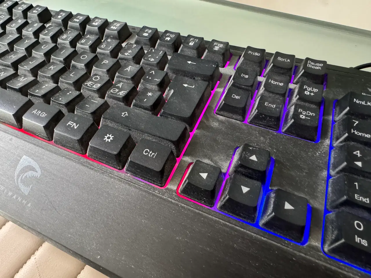 Billede 7 - Farverig gamer keyboard k20