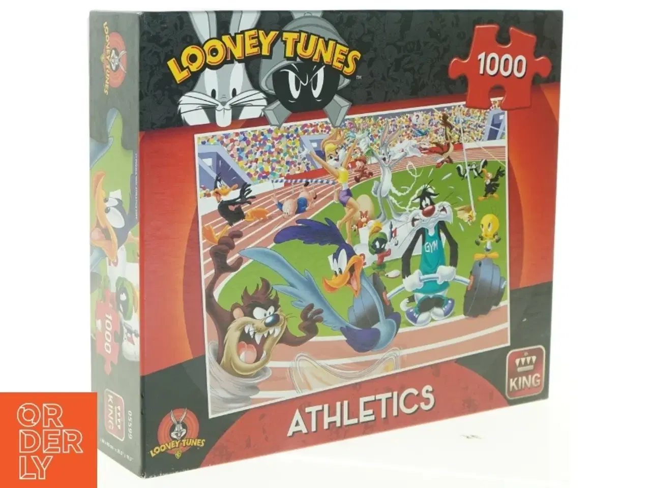 Billede 1 - Looney Tunes puslespil, 1000 brikker