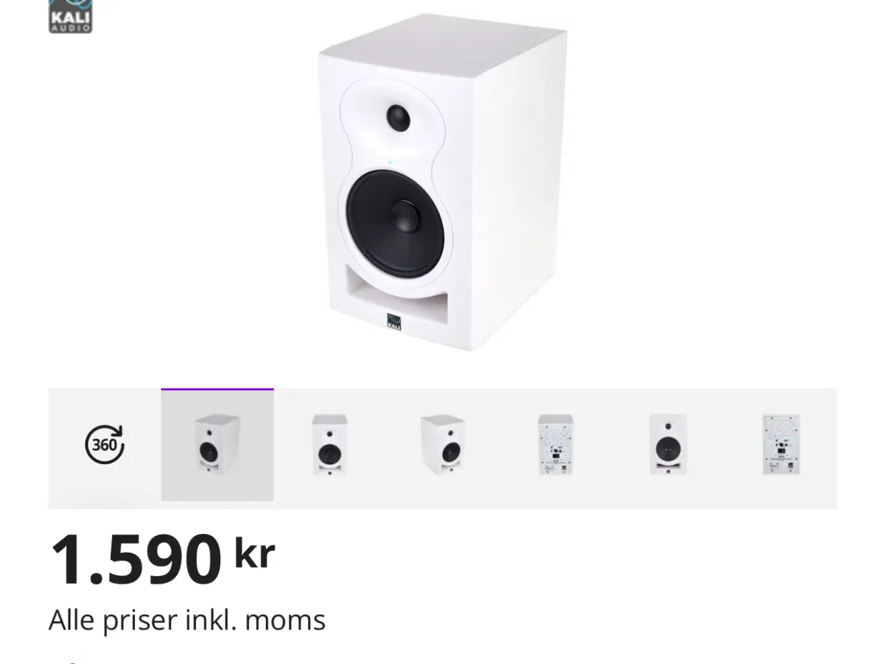 Billede 2 - Kali Audio LP-6 White Højtaler / Monitor