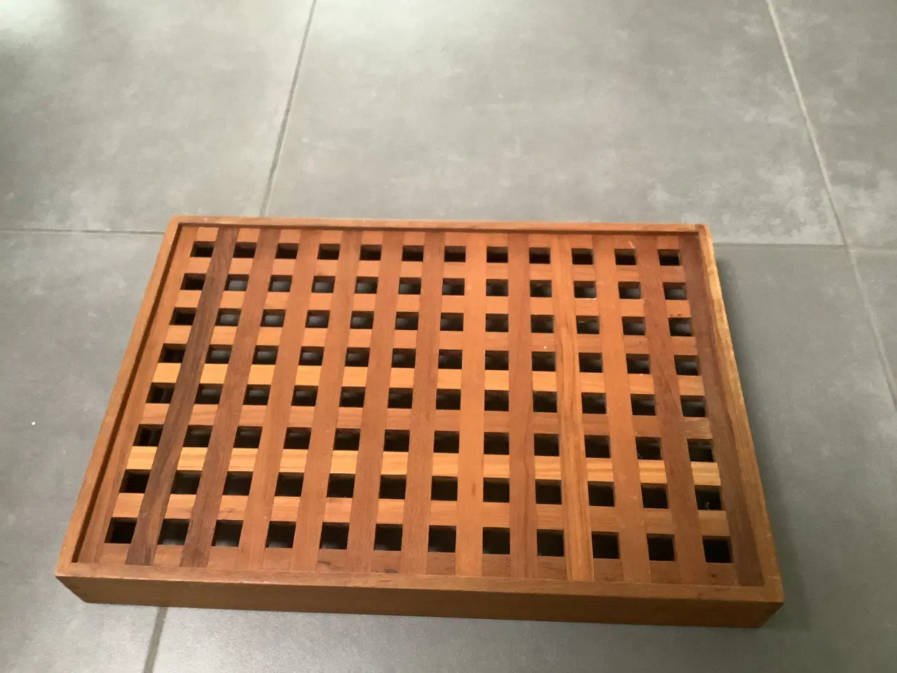 Billede 3 - Trip Trap bakke teak stor 