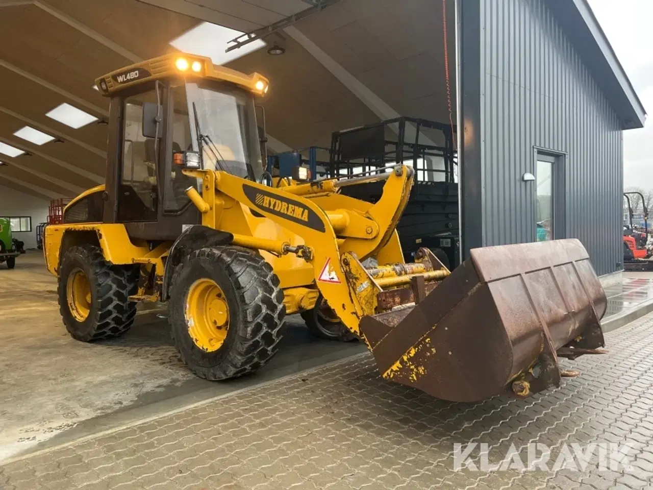 Billede 2 - Gummiged Hydrema WL480C